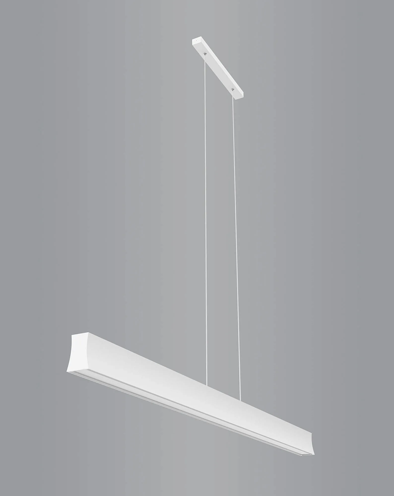 Hanok Linear Pendant 110° 38W LED M7543  Mantra Fusion Hanok White